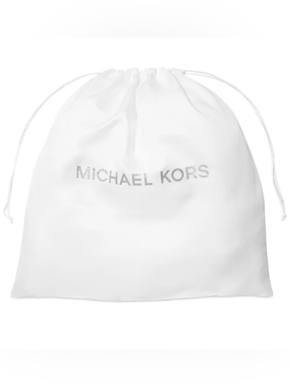 Michael Kors White Large 19x19“ Dust Bag Storage Drawstring Cover Bag NWT